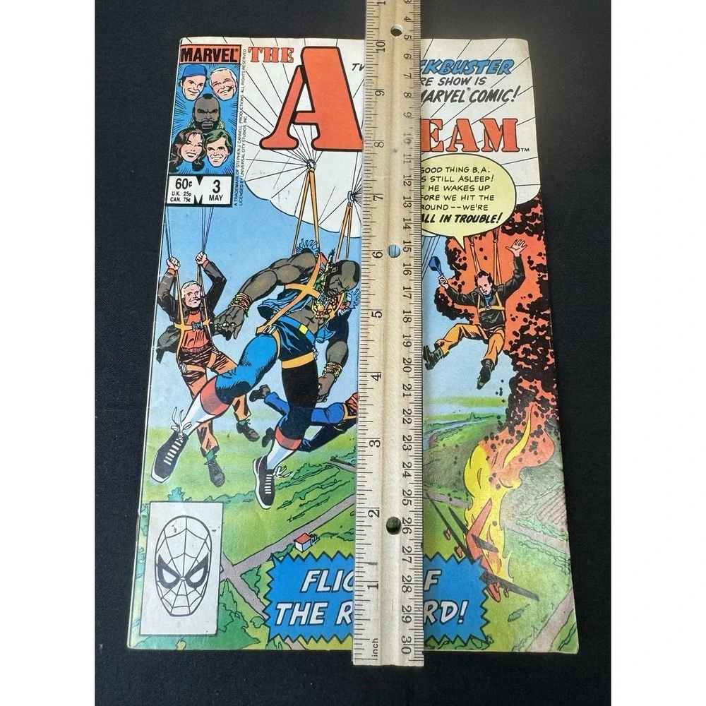 Marvel A-Team Comic Book Flight Of The Redbird #43 Vintage 1980s TV Show